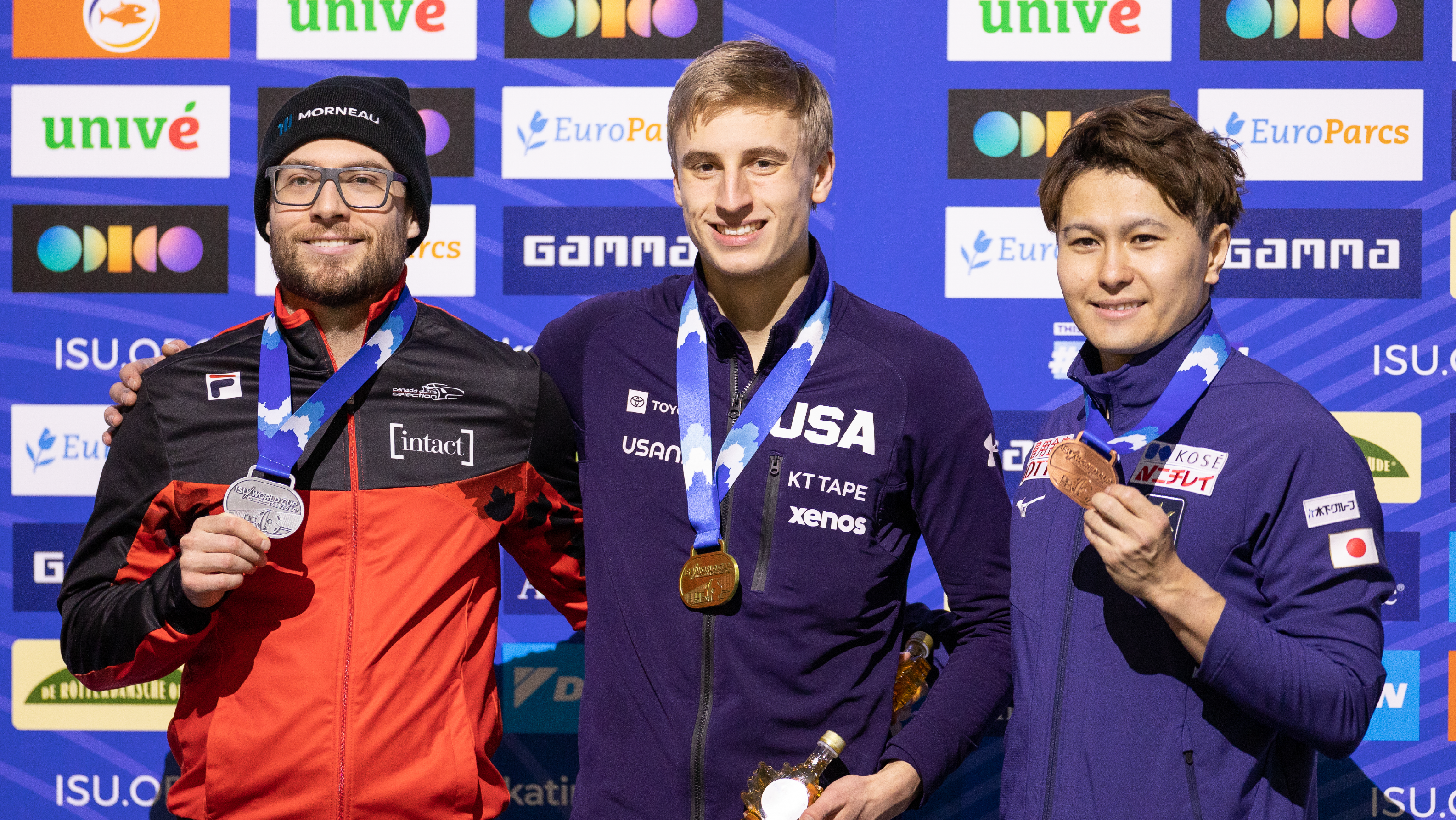 Une médaille pour la Coupe du monde ISU